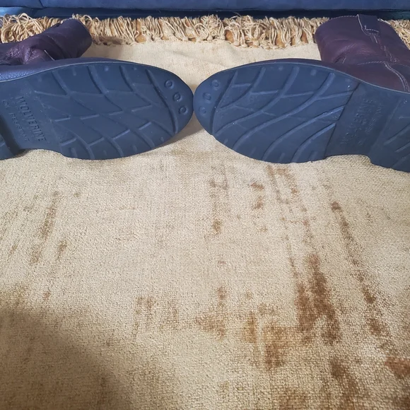 Wolverine Dark Brown Leather Boots - Picture 6 of 10